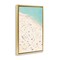 Stupell Industries Summer Beachgoer Crowd Framed Floater Canvas Wall Art Design by Sisi and Seb